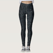 Door Denim ontworpen Leggings (Voorkant)