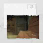 Door deze deur... Briefkaart (Voorkant / Achterkant)