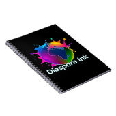 Door Diaspora Ink.  Notitieboek/Dagboek.  Notitieboek (Rechterzijde)