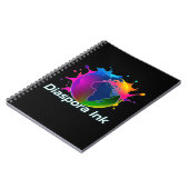 Door Diaspora Ink.  Notitieboek/Dagboek.  Notitieboek (Linkerzijde)