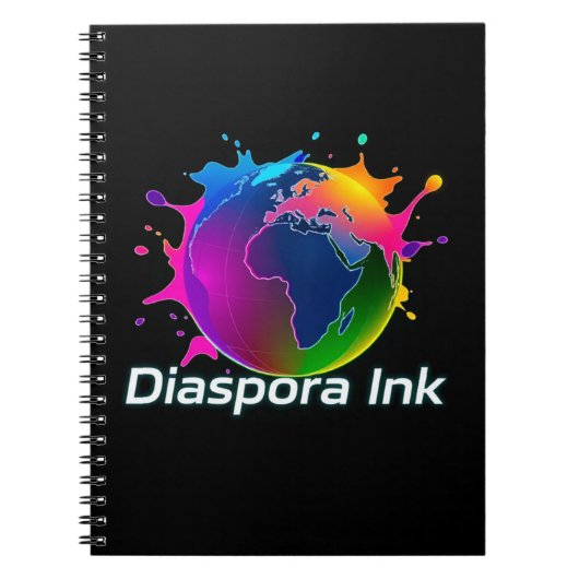 Door Diaspora Ink.  Notitieboek/Dagboek.  Notitieboek (Voorkant)