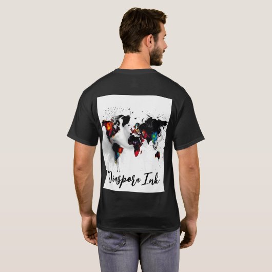 Door Diaspora Ink T-Shirt  (Achterkant volledig)