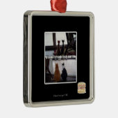 Door dik en dun metalen ornament (Rechts)