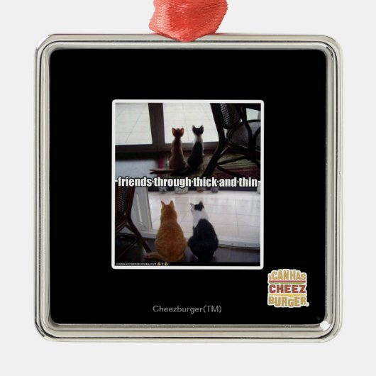 Door dik en dun metalen ornament (Voorkant)