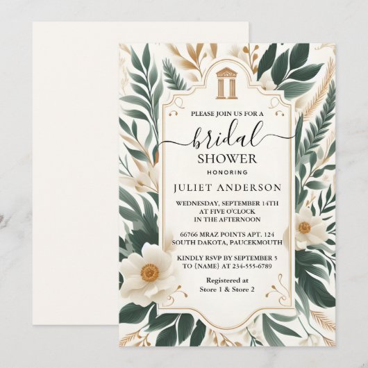 Door echt boeiend 70s 80s Courthouse Vrijgezellenf Kaart (Voorkant / Achterkant)