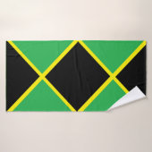 door Eddie Monte' Jamaican badhanddoek (Badhanddoek)