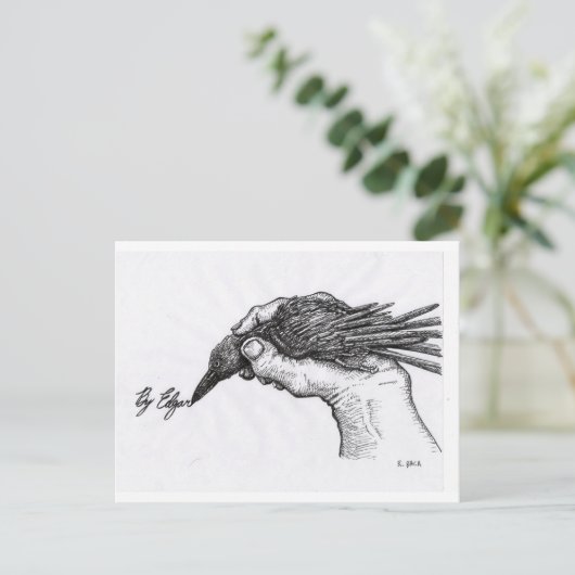 Door Edgar Briefkaart (Staand voorkant)