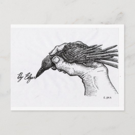 Door Edgar Briefkaart (Voorkant)