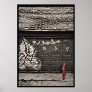 Door een achterdeurtje... poster