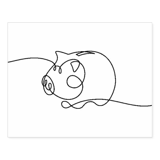 door een bank opgenomen model rubberstempel (Afrduk)