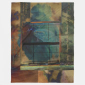 Door een glas donkerder fleece deken (Voorkant)