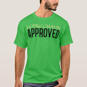 Door een Leprechaun Goedgekeurd T-shirt