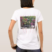 Door een tuinpoort... t-shirt (Achterkant)