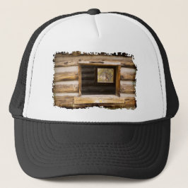 Door en door het raam trucker pet