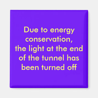 Door energiebesparing is het licht aan het eind... magneet