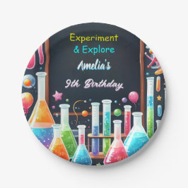 Door Fun Lab Kinder Geek Nerd Mad Science 9e Verja Papieren Bordje