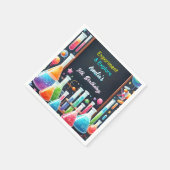 Door Fun Lab Kinder Geek Nerd Mad Science 9e Verja Servet (Hoek)