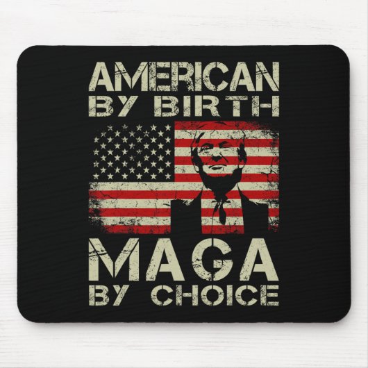 Door Geboorte Maga Door Keuze Pro Trump 2024 Ameri Muismat (Voorkant)