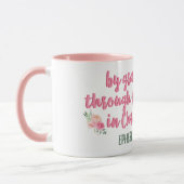 Door genade alleen, door geloof / Bijbelvers Mok (Links)