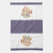 Door genade geredde keukendoek theedoek (Verticaal)