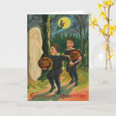 door Ghost opgeslagen jongens Kaart (Gele Bloem)