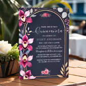 Door Glam Ball Gown Spark Dark Navy Blue Quinceane Kaart