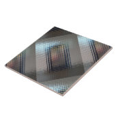 Door glasdeuren tegeltje (Zijkant)