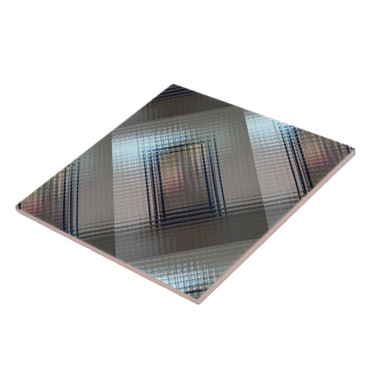 Door glasdeuren tegeltje (Zijkant)