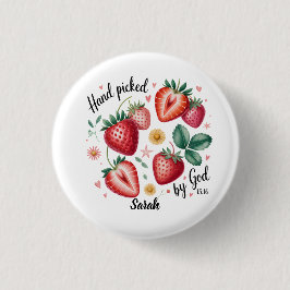 Door God Uitgekozen Johannes 15:16 Knop  Ronde Button 3,2 Cm