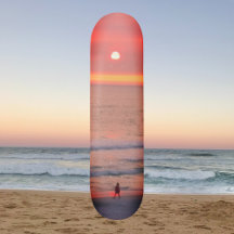 Door Golden Oranje zonneklare skateboard