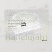 Door Grace Briefkaart (Achterkant)