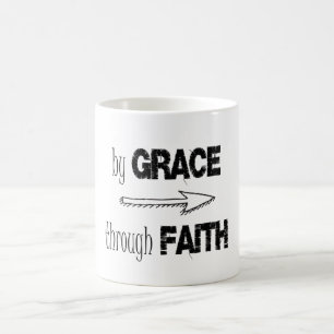 Door Grace Through Faith Bible Verse Koffiemok