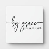 Door Grace Through Faith Christelijk Sign Fotoplaat (Voorkant)