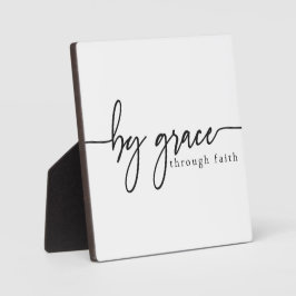 Door Grace Through Faith Christelijk Sign Fotoplaat