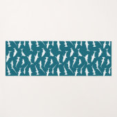 Door haaien besmet water Cool Ocean Print Yogamat (Voorkant (horizontaal))