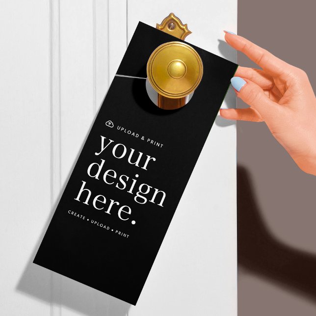 Door Hanger Your Design Upload (Creator heeft geüpload)