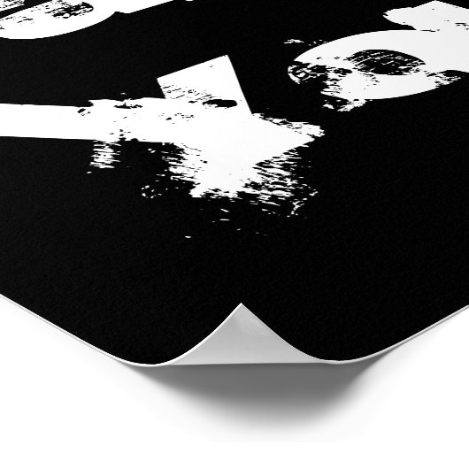 Door het afvapen kunt u uw levenslange Quote-Poste Poster (Hoek)