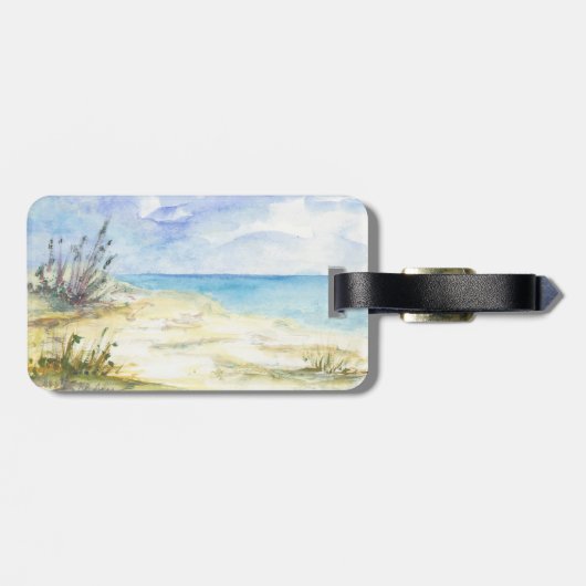 Door het Bagagelabel van de Zee (Achterkant horizontaal)