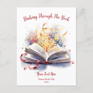 Door Het Boek heen scheuren Briefkaart