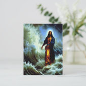 Door het Briefkaart Troubled Waters 2 (Staand voorkant)