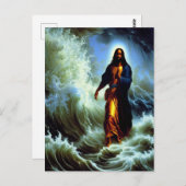 Door het Briefkaart Troubled Waters 2 (Voorkant / Achterkant)