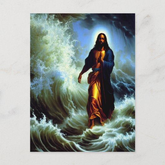 Door het Briefkaart Troubled Waters 2 (Voorkant)