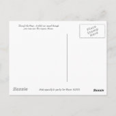 Door het Briefkaart van de Pijnen (Achterkant)