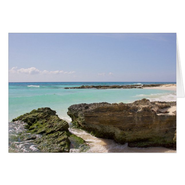 door het Caribische Zee (Voorkant Horizontaal)