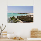 door het Caribische Zee Poster (Keuken)