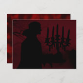 Door het dorp wandelen ~ Uitnodigingen / RSVP (Voorkant / Achterkant)