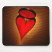 Door het glas muismat (Voorkant)