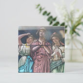 Door het glazen poster (Staand voorkant)