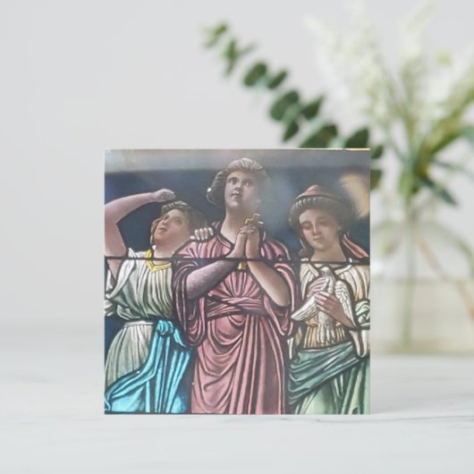 Door het glazen poster (Staand voorkant)