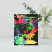 Door het hart 5 briefkaart (Staand voorkant)